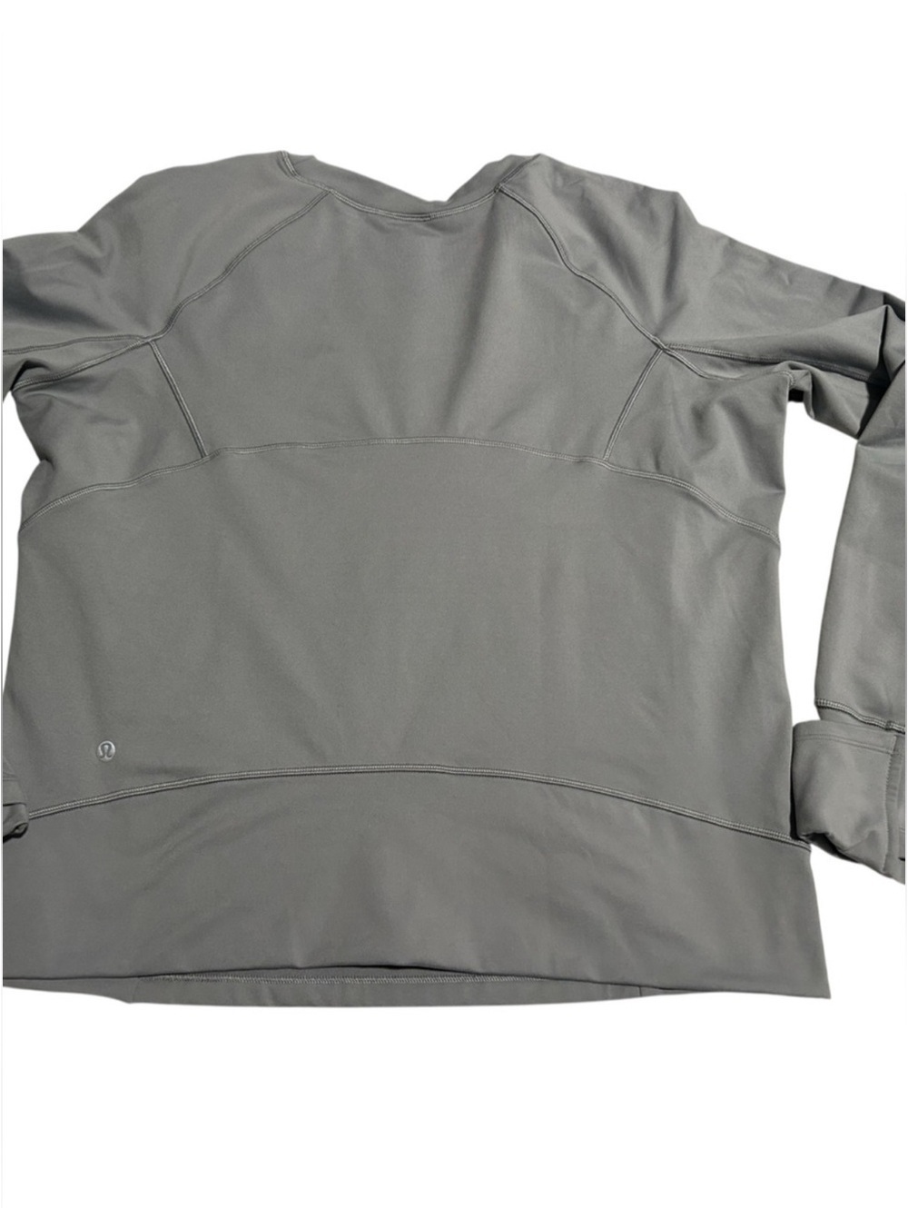 Lululemon Its Rulu Run Classic-Fit Crew *Fleece Rhino Grey(191) - Picture 5 of 6